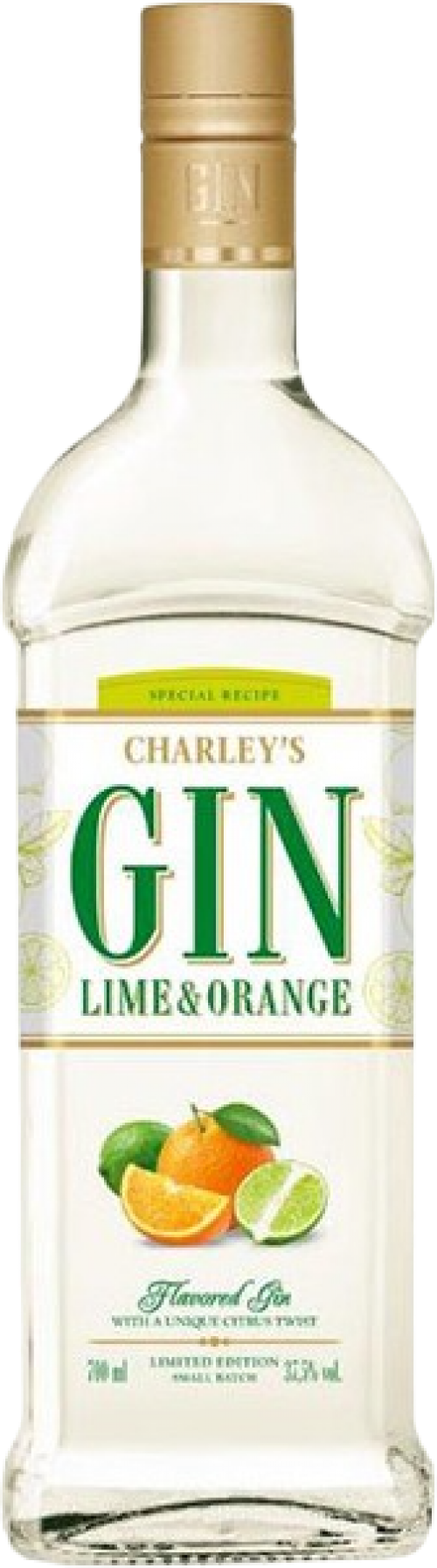 Charley's flavored gin lime & orange