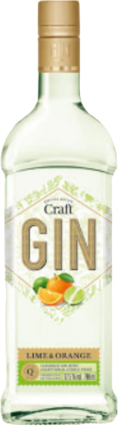 Craft Gin Lime and Orange