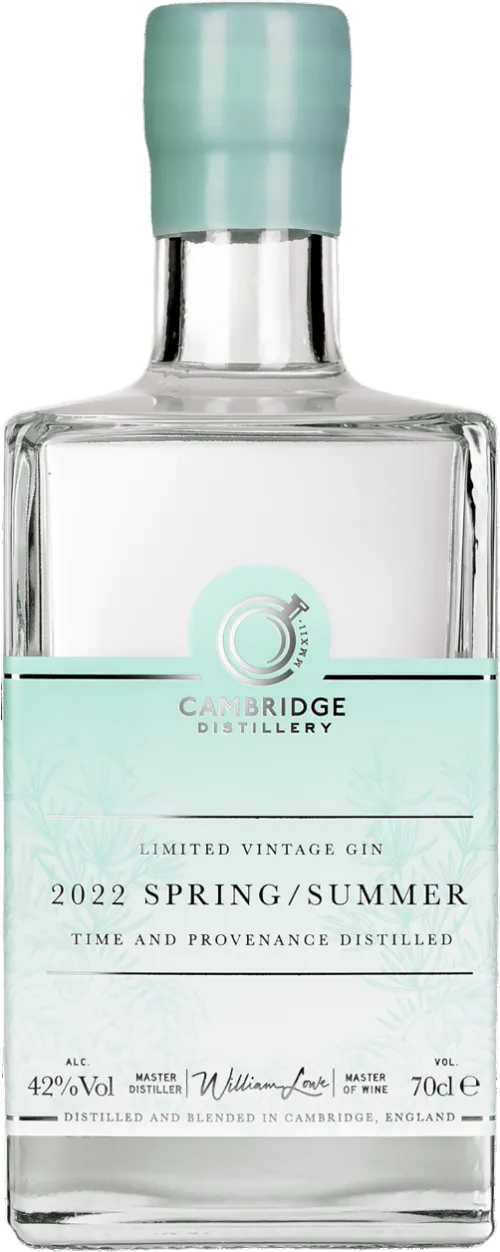 Cambridge Seasonal Gin Spring/Summer 2022, Time and provenance distilled