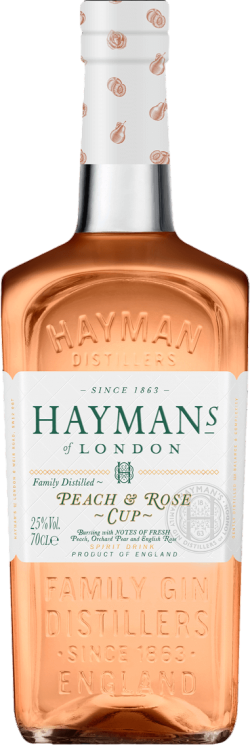 Hayman's Peach & Rose Cup