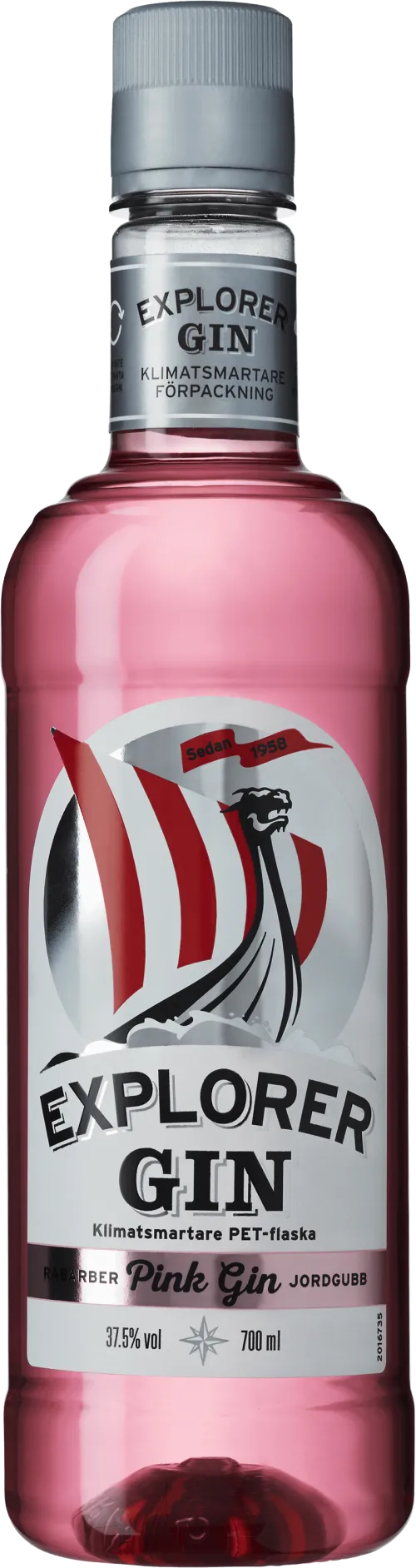 Explorer Pink Gin Rabarber Jordgubb