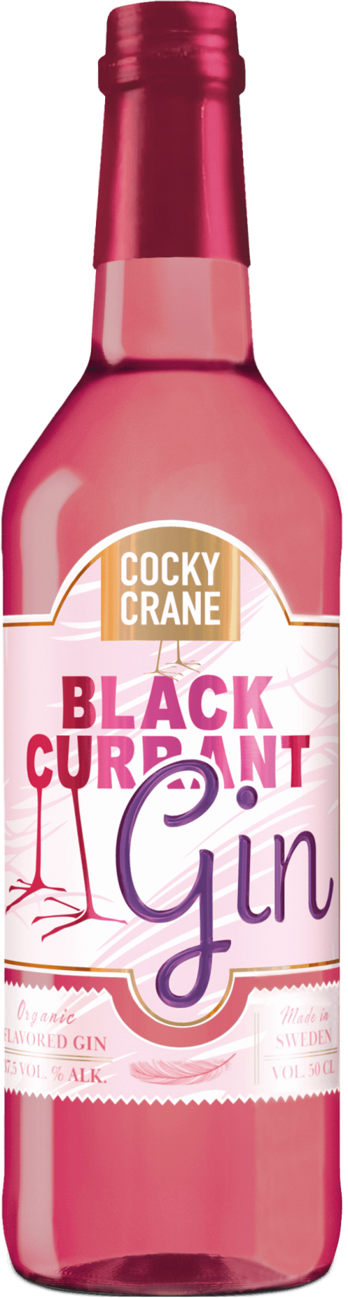 Cocky Crane Black Currant Gin