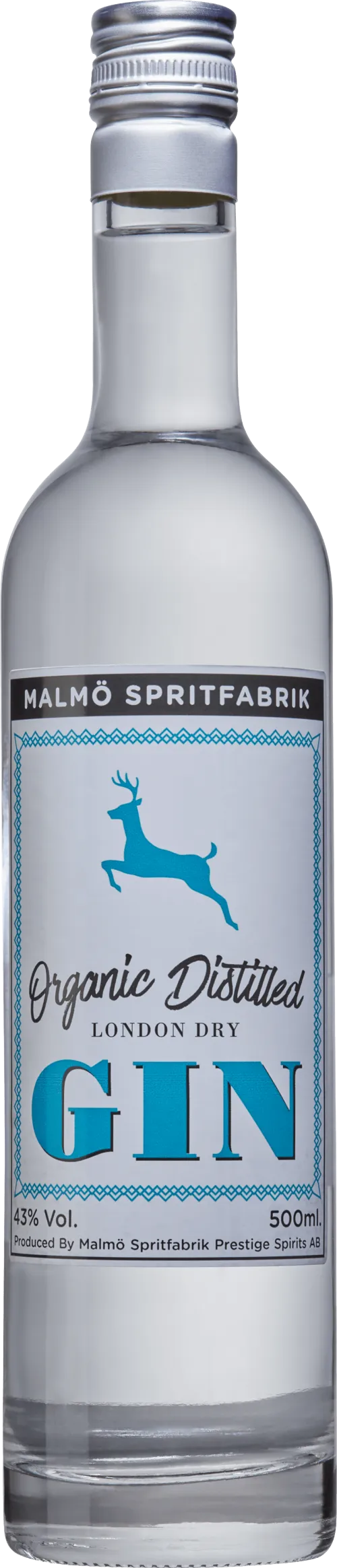 Organic Distilled Gin Malmö Spritfabrik