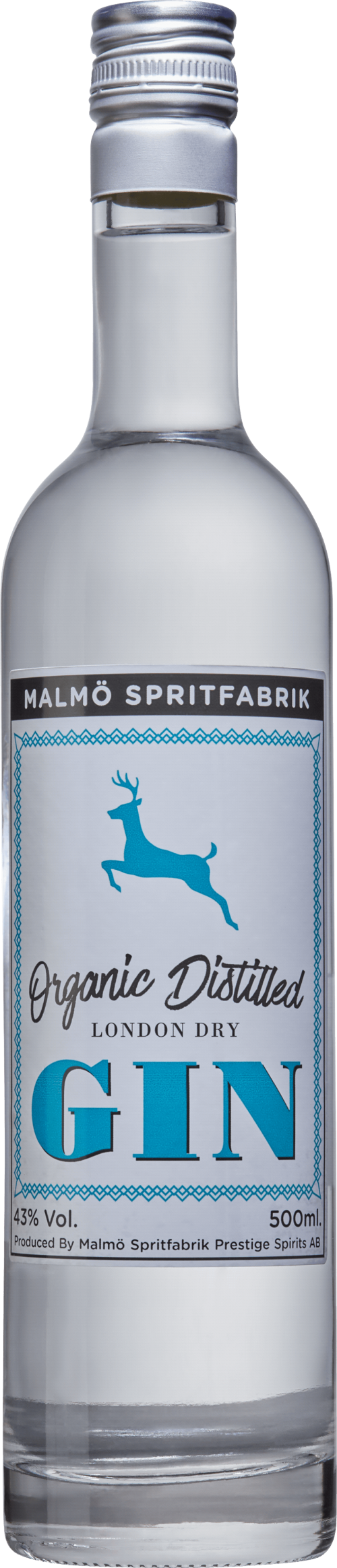 Organic Distilled Gin Malmö Spritfabrik