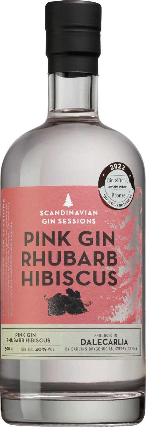 Scandinavian Gin Sessions Pink Rhubarb Gin