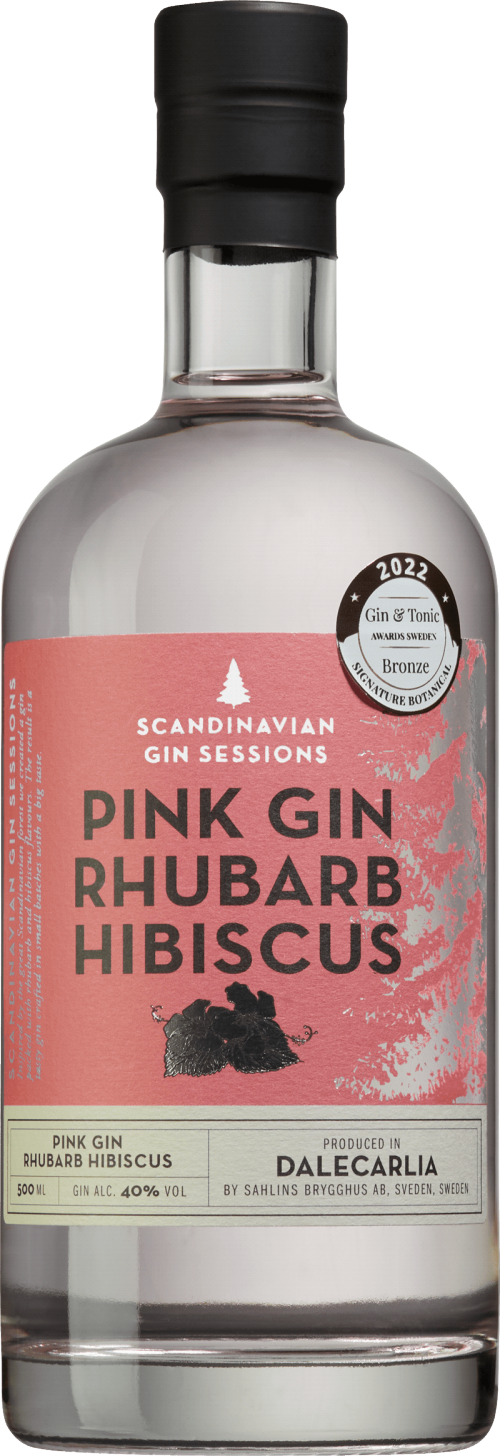 Scandinavian Gin Sessions Pink Rhubarb Gin