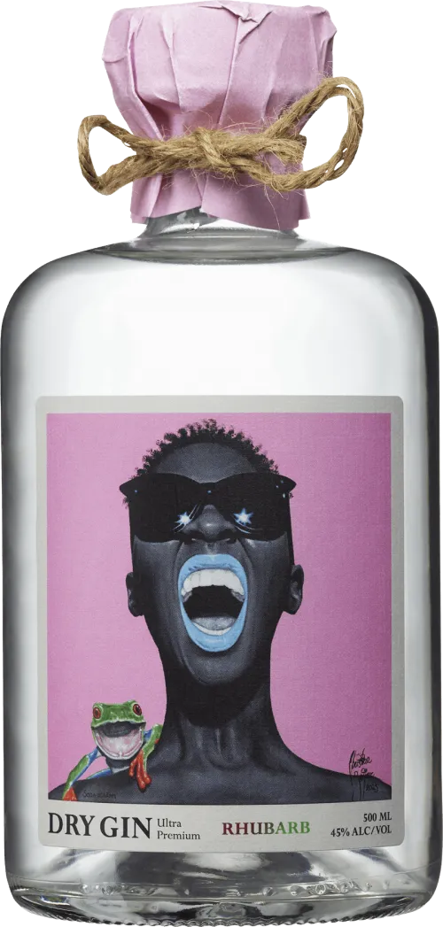 Mic Drop Rhubarb Ultra Premium Dry Gin