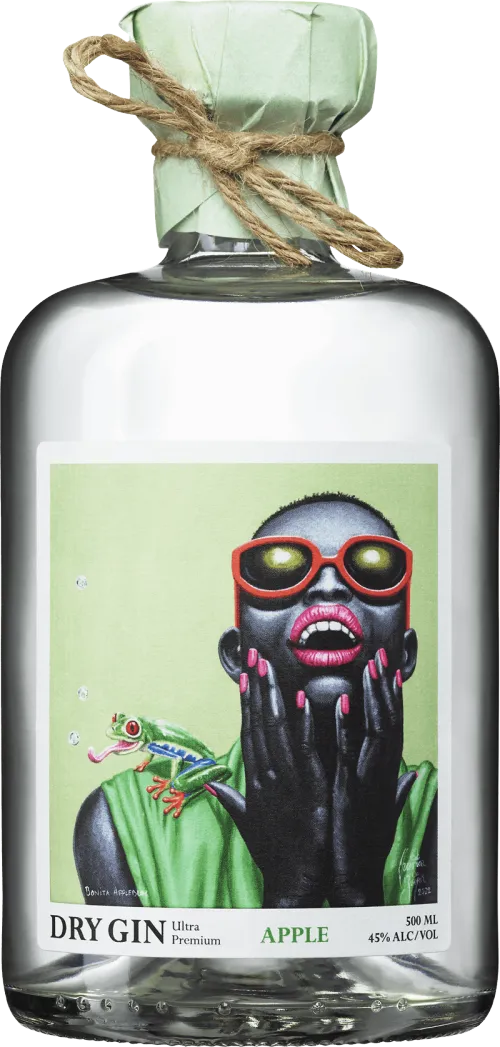 Mic Drop Apple Ultra Premium Dry Gin