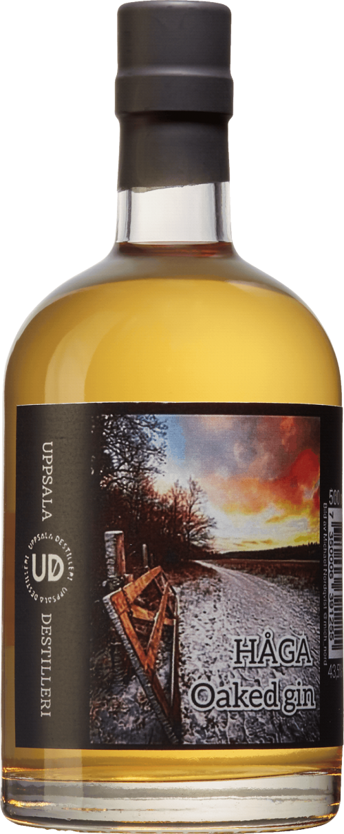 Håga Oaked gin Uppsala Destilleri AB
