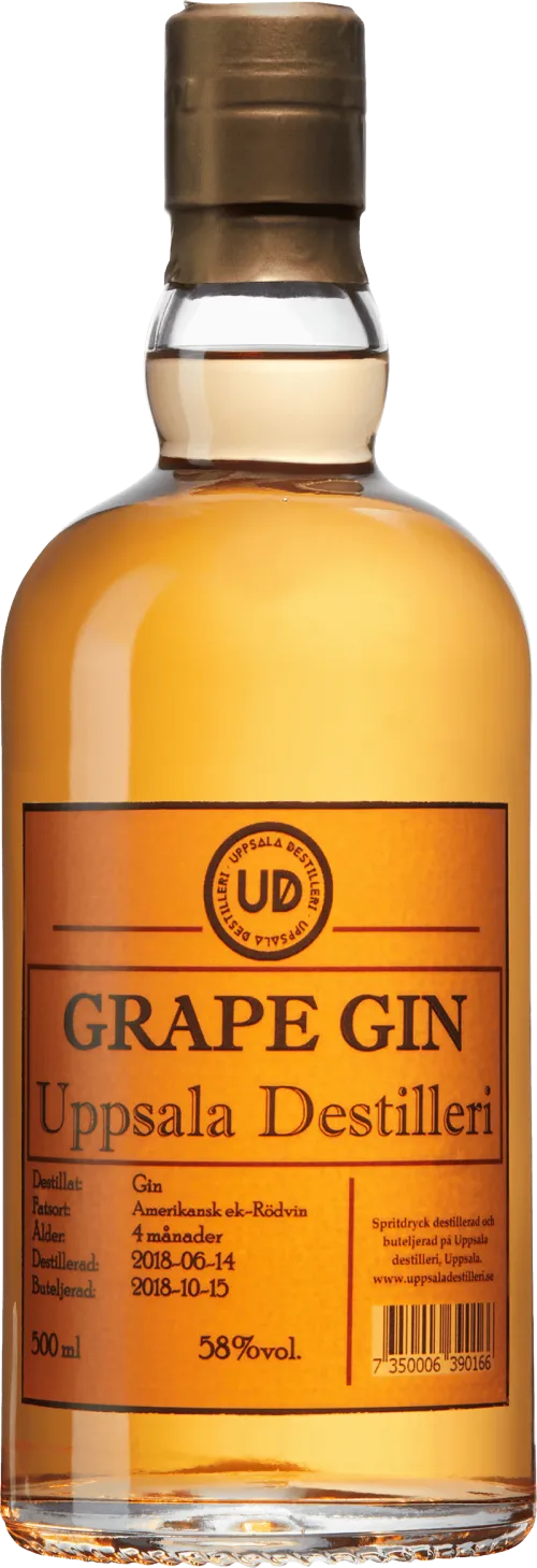 Grape gin Uppsala Destilleri