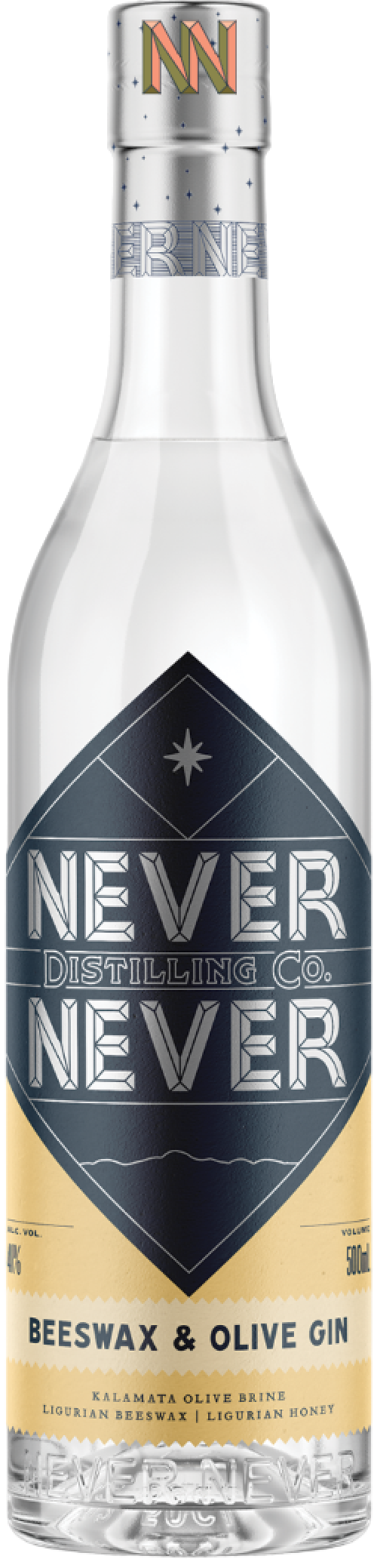 Never Never Beeswax and Olive Gin